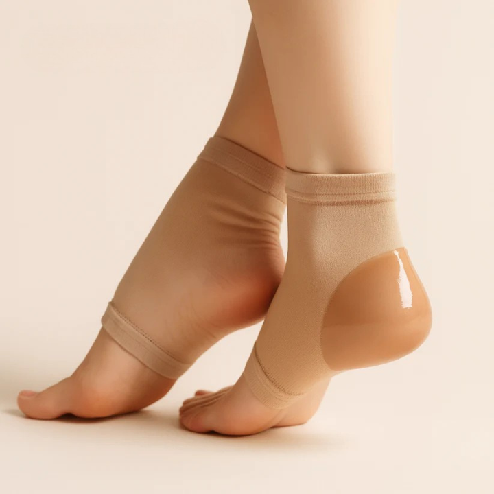 Silikon Topuk Nemlendirici Çorap